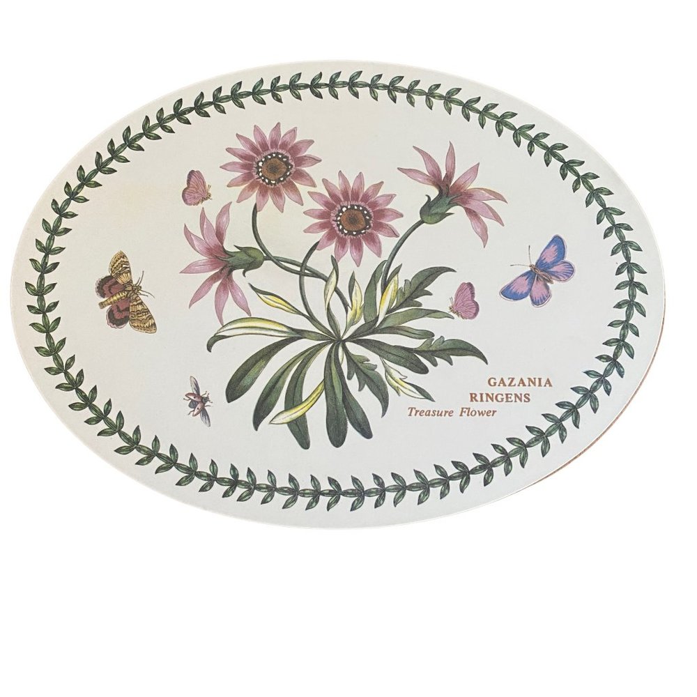 Portmeirion Melamine Casserole Stand. Made in England. Approx. 11.5” x 8.5”.